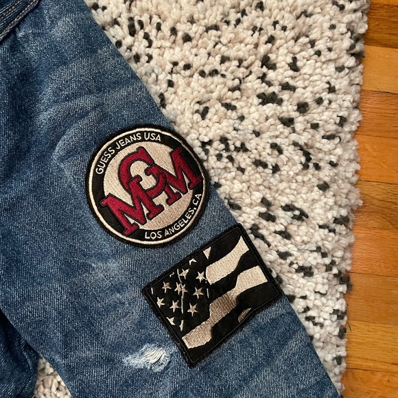 Guess denim jacket with graphic - Picture 4 of 5